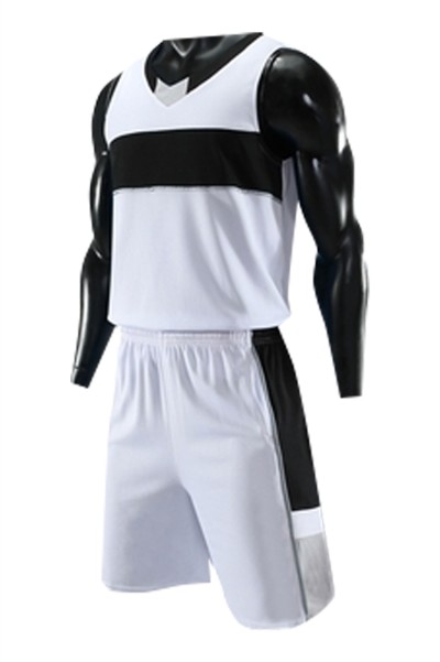 SKWTV060 custom basketball suit wave shirt design breathable wave shirt center 45 degree